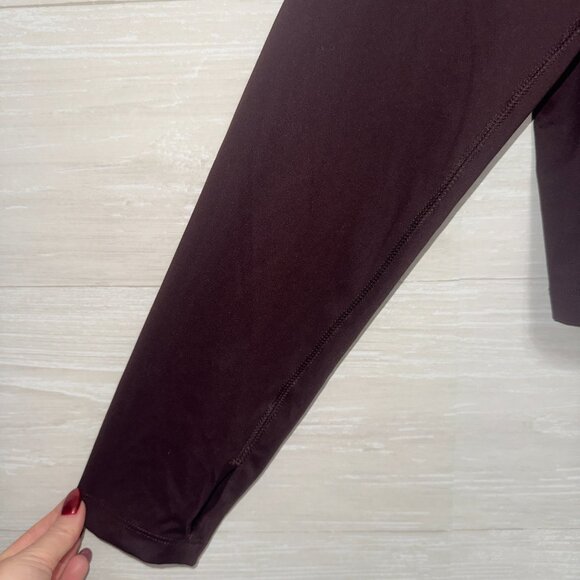 Old Navy Women's Long Sleeve Tee - Dark Purple - Picture 3 of 8